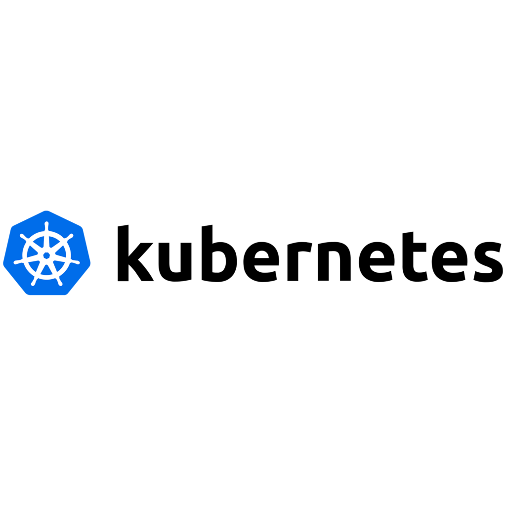 Kubernetes-Logo: Symbolisiert die beliebte Open-Source-Plattform für die Orchestrierung von Containern.